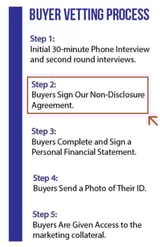 Buyer Vetting Process in Business Sale