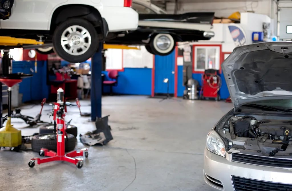 Automotive repair business size